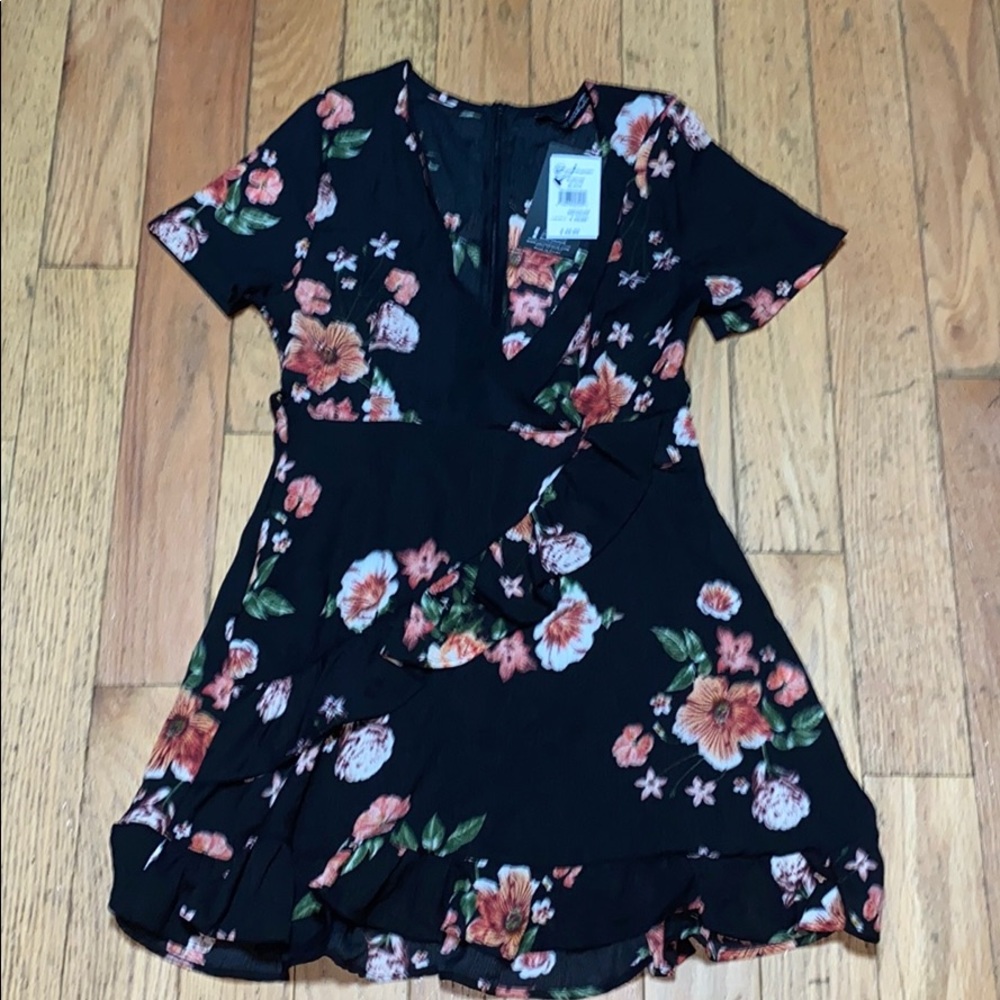 Floral mini dress